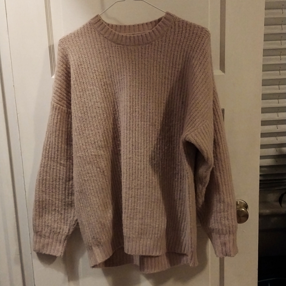 Volcom Sweater, XS size, Light Lilac/Pink Color